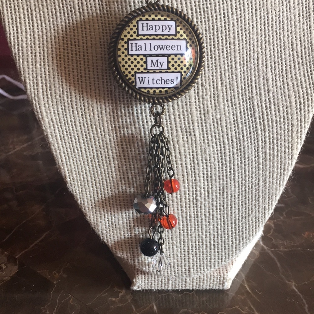Plunder broom stick necklace. Brand new